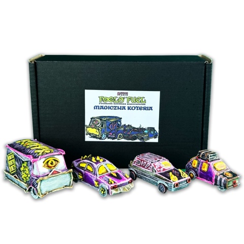 FOOLS' FUEL Magiczna Koteria 4 figurki